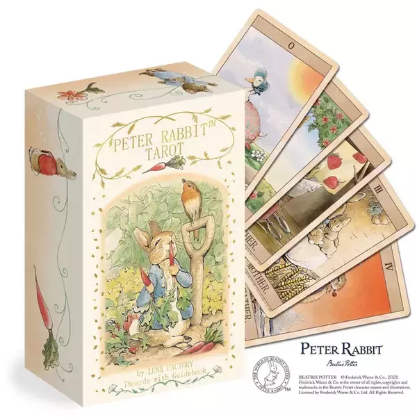 ピーターラビット(TM)が公式タロットカードに。 『PETER RABBIT(TM) TAROT』が新発売。
