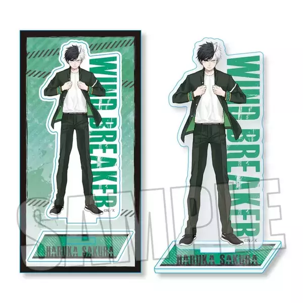 ＜ベルハウスより、アクリルフィギュア WIND BREAKER(全8種)が新発売＞Animo（アニモ）にて2月9日より予約販売開始！
