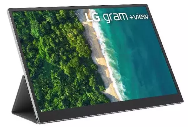 「LG gram」シリーズに、16インチのポータブルモニターが登場！「LG gram +view 16MQ70」を4月中旬より順次発売