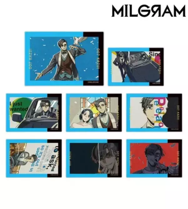 『MILGRAM -ミルグラム-』のトレーディング MV アクリルカード カズイ『Cat』などの受注を開始！！アニメ・漫画のオリジナルグッズを販売する「AMNIBUS」にて