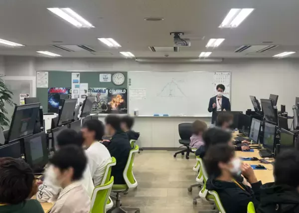 クラウドレンダリングサービス「Render Pool（レンダープール）」を提供するモルゲンロット株式会社が日本電子専門学校にて特別授業を実施