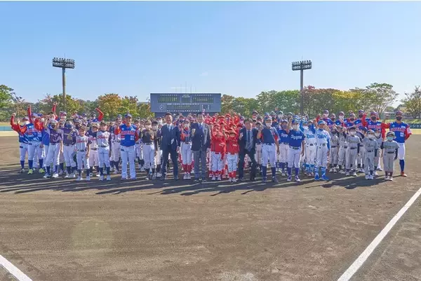 由規投手、ドラフト指名の樋口選手など埼玉ヒートベアーズが少年野球教室に集結