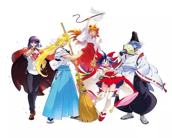 「『スレイヤーズ』原作35周年記念フェア開催！ 周年を記念した巫女服の新規描き下ろしイラストを使用した新商品の発売決定！」の画像