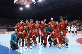 【ハンドボール】男子日本代表「彗星JAPAN」 チュニジア代表、ロシア代表と対戦