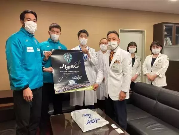 アビスパ福岡選手会smileプロジェクト九州大学病院、福岡市立こども病院訪問のご報告