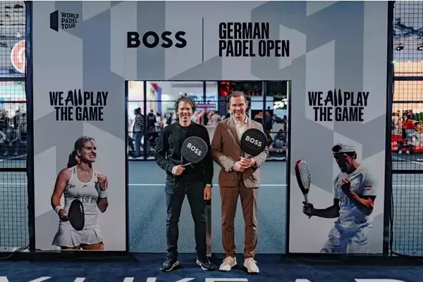 「BOSSがウィーンおよびデュッセルドルフのワールドパデルツアーのタイトルパートナーへ」の画像
