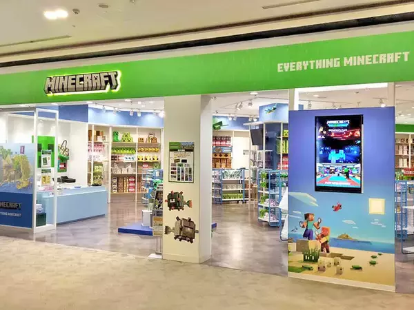 「MINECRAFT」（マインクラフト）オフィシャルショップが全国各地にて続々OPEN！