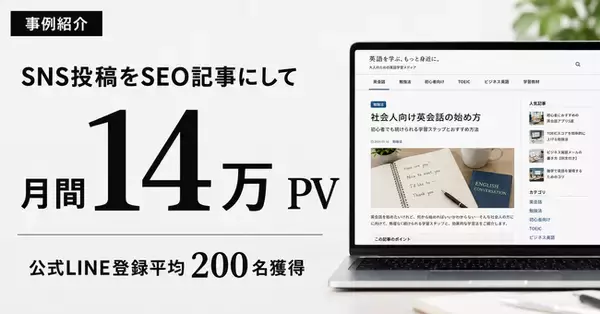 「投稿するだけ」のSNSを、集客できる記事に｜月14万PVを実現したAI文豪が新体制を本格始動