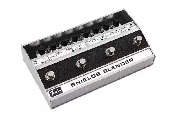 「My Bloody Valentineのギタリストケヴィン・シールズのシグネイチャーエフェクトペダル『Fender(R) Shields Blender』販売開始」の画像