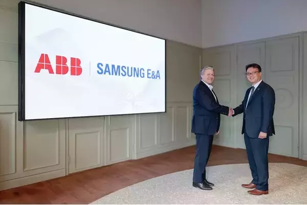 ABBロボティクスとSAMSUNG E&A、自動化された建材工場の実現に向けて提携