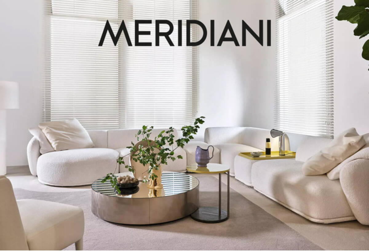 南陽オモビト株式会社、イタリア高級家具ブランド「MERIDIANI 