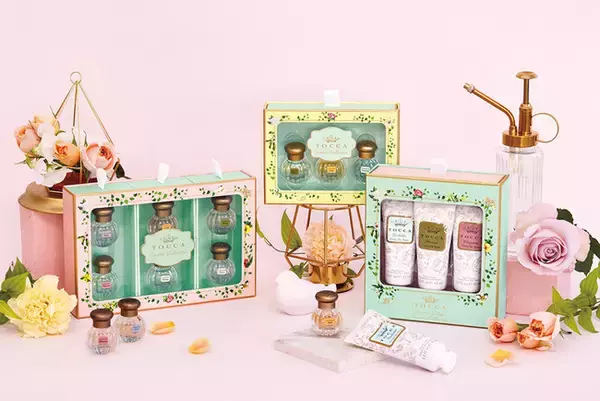 ［TOCCA Beauty］2022スペシャルコフレ「ガーデン」 花々に包まれる華やかなボックスに入ったコフレ３種が新発売