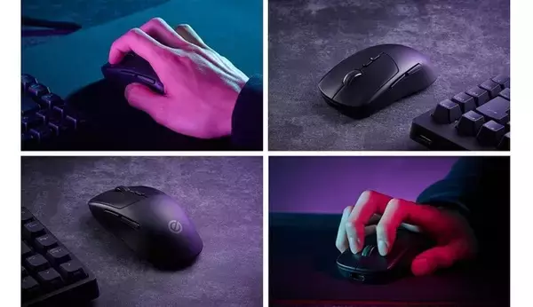 つまみ持ちに特化した54gの軽量モデル！2.4GHz無線接続に対応した“ELECOM GAMING V custom”ゲーミングマウス“VM510”、“VM610”を新発売