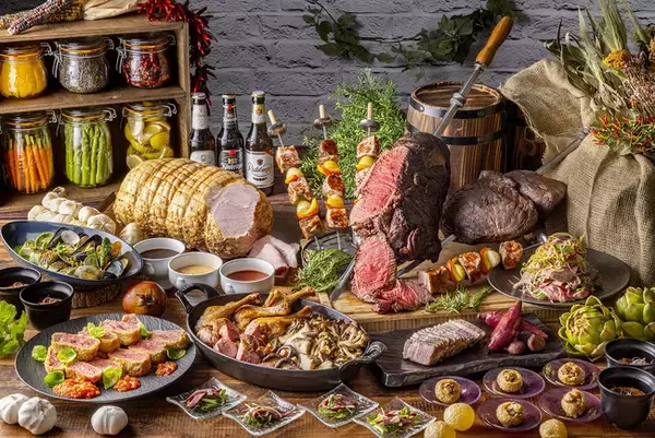 【ヒルトン東京お台場】ビーフシュラスコをはじめ、シシカバブやジャンボンホールなど旅するように世界のさまざまな肉料理を堪能！ランチ＆ディナービュッフェ　「World Meat Festival」を開催