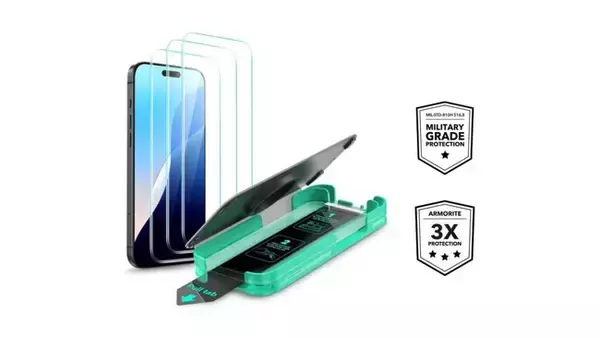 【スマホ保護フィルムの貼り付けをシンプルに！】ESR、UltraFitトレイ付きArmorite スクリーン保護フィルムを発売！