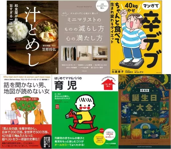 【最大80％OFF】電子書籍3000点以上！料理、収納、コミック、占い、ビジネス、育児、健康……ほか。主婦の友社の実用書、超ビッグセール開催！