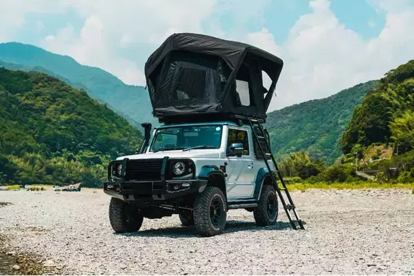 【新製品発表】バッグに入るルーフテント 「peakpod」、新モデル 「 PP-3 」を公開