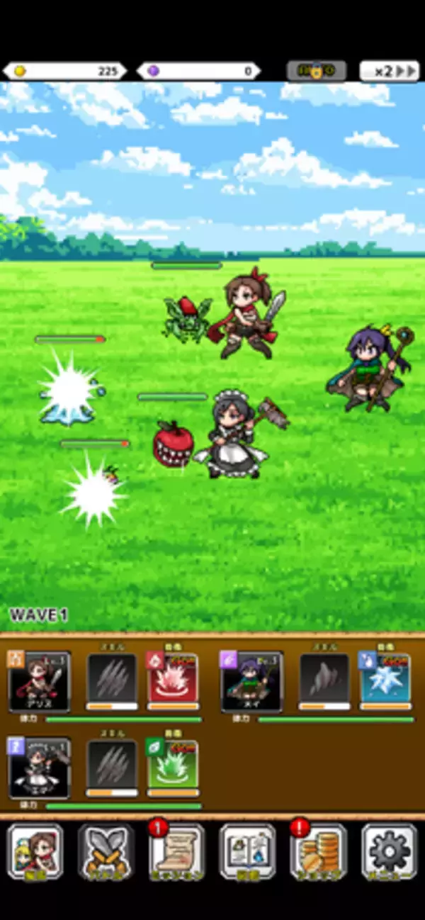 新作スマートフォン向けゲームアプリ『ドット！バトルガールズ』2026年4月28日（火）配信開始！