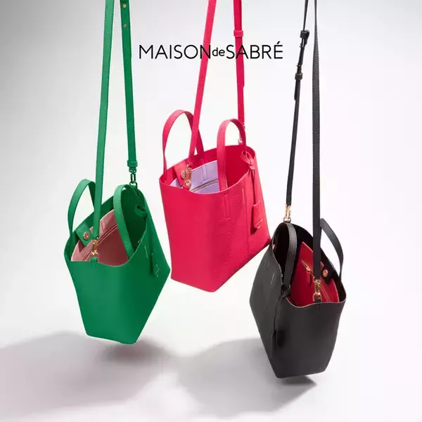 MAISON de SABREから最新作バッグ「スモールソフトトート」が世界同時 