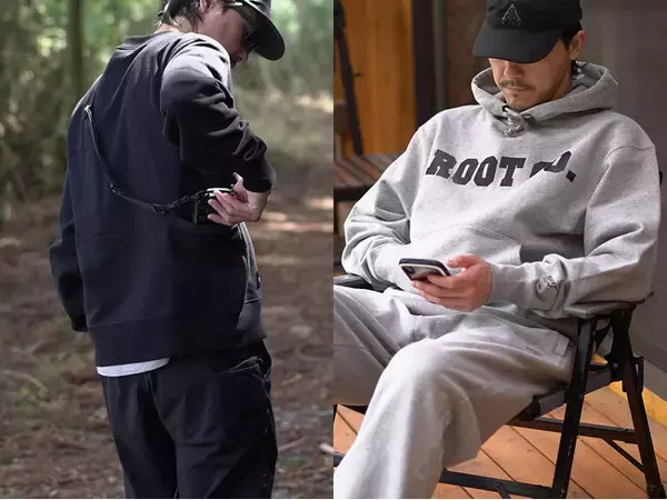 ROOT CO.定番「PLAY UTILITY BACK POCKET」シリーズより、「Crewneck Sweat」「Sweat Hoodie」2024モデル販売開始