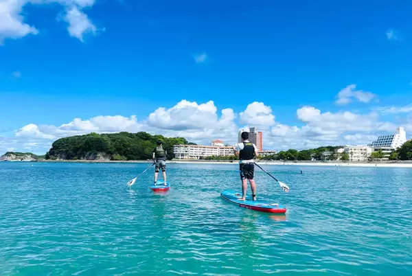 【白良荘グランドホテル】SUP（サップ）レンタルサービス開始のお知らせ　実施期間：2025年6月1日（日）～ 9月15日（月）