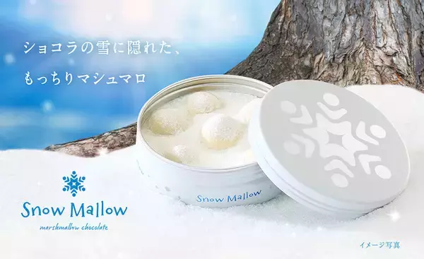 “ショコラ”×”マシュマロ”でまるで雪遊びをしているような世界観を再現！カンロ「スノーマロウ（snow mallow）」予約販売開始