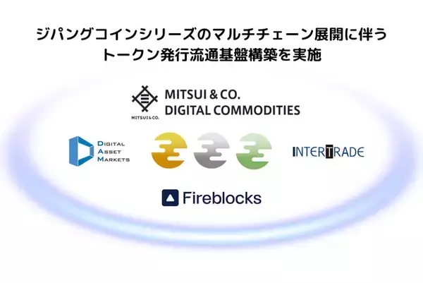 三井物産デジタルコモディティーズが発行するジパングコインシリーズのマルチチェーン展開に伴うトークン発行流通基盤の構築を『Spider Digital Transfer』で実現