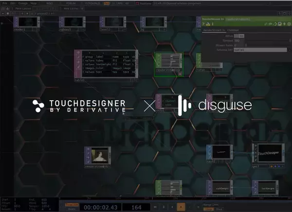 無料オンラインセミナー『映像演出アップデート ～ TouchDesigner x disguise でライブステージやインスタレーションを自由に＆インタラクティブに』4/26 (水) 開催