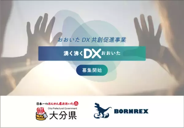 【大分県主催】おおいたDX共創促進事業（湧く沸くDXおおいた）の参加者募集を開始