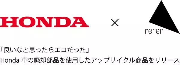 「Honda車の廃却部品を素材として雑貨にアップサイクルした商品を発売」の画像
