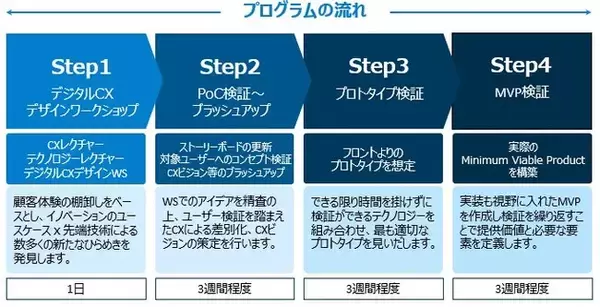 「デジタル技術によるCX変革プログラム」を提供開始