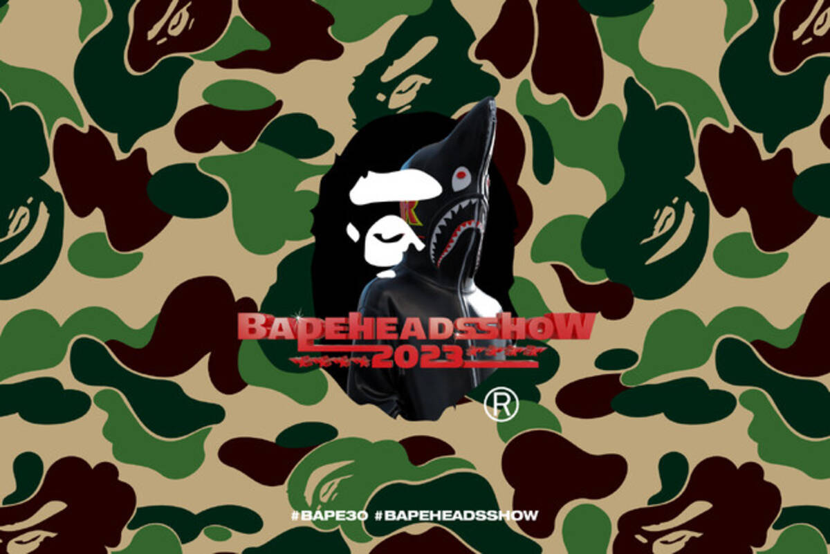 A BATHING APE(R) 30周年記念イベント「BAPE HEADS SHOW」BAPE(R)が4 