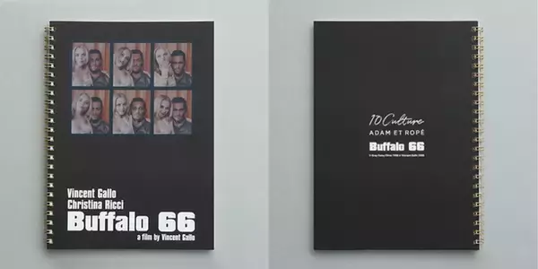 映画の余韻を綴る特別な1冊。『Buffalo '66』×  10Culture for ADAM ET ROPE コラボリングノートを SOUZO by marumanオンラインショップで数量限定販売