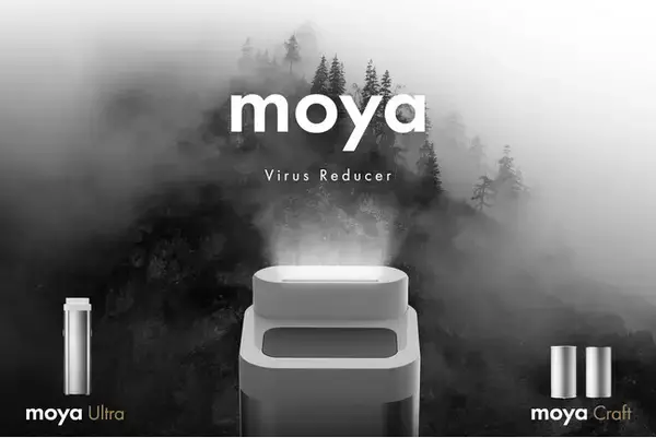 「ウイルスリデューサー「moya」、ESTNATION 六本木ヒルズ店にてPOP UPを開催」の画像