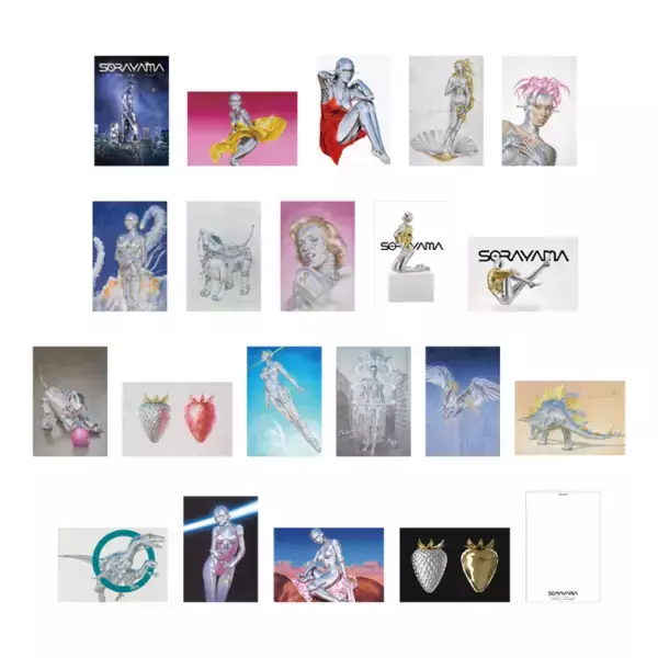 空山基 自身最大の回顧展『SORAYAMA　光・透明・反射　ーTOKYOー』展覧会グッズ情報公開！