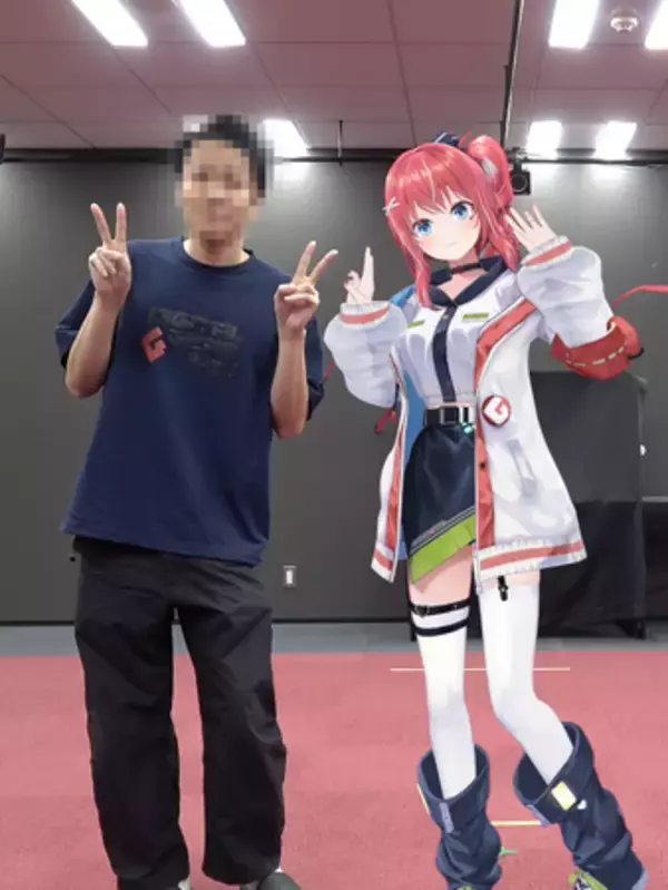 VTuberイベントで“その場で”ツーショットが完成
