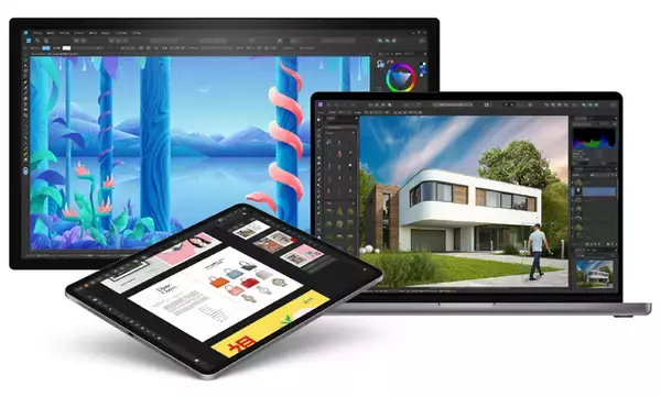 クリエイティブ・スイート「Affinity Version 2」の30日間無料トライアルが利用可能に