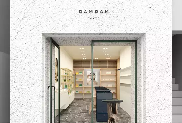 「日本発オーガニックビューティーブランド「DAMDAM」東京初の直営ブティックを表参道に7月26日（金）オープン」の画像