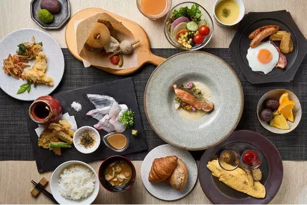 「楽しみになる朝食」を全国3ホテルで一斉リニューアル！LIVEキッチンで提供する握りたておむすびやカスタマイズできる卵料理、和風デザートなど