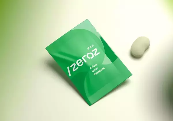身体本来の力に働きかけるセルフコンディショニングフード「/zeroz（ゼロズ）」新発売　酸素を活かす植物由来の成分「ケンフェロール」を含有