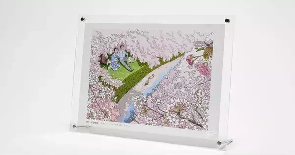 「わたせせいぞうが古都・京都を舞台に描いた12点の連作「京こよみ」を複製原画セットとして発売」の画像