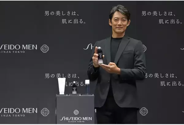 『SHISEIDO MEN 新プロモーション発表会』新アンバサダー　反町隆史さんが登場！男の美しさは、肌に出る。反町さんが普段から心がけていることは、「肌のルーティン」