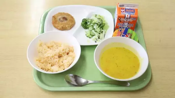 ホームタウン燕市で「アルビレックス新潟応援給食」実施！