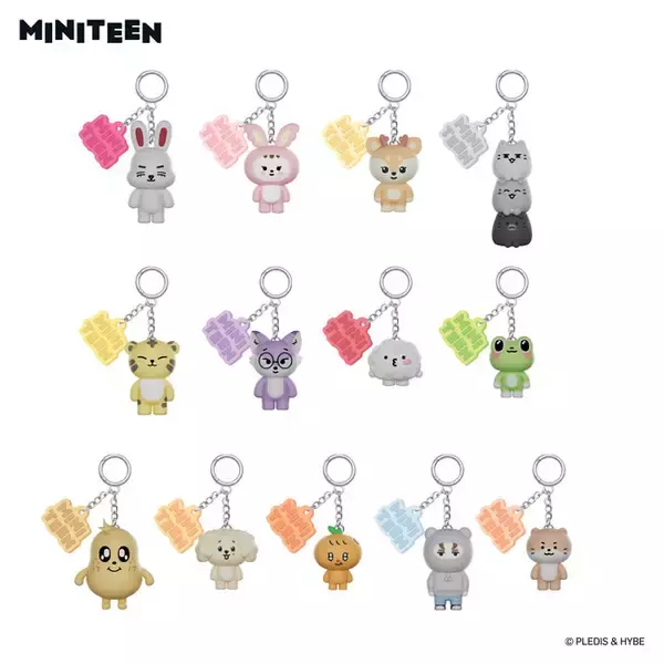 SEVENTEEN公式キャラクター「MINITEEN OFFICIAL LICENSE MERCH」第3弾がHMV&BOOKS ONLINEにて登場！