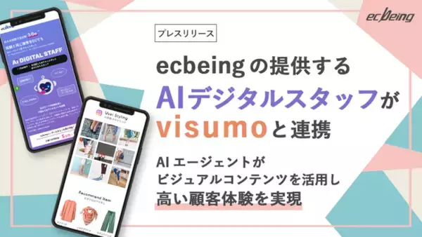 ecbeingの提供する「AIデジタルスタッフ」が「visumo」と連携