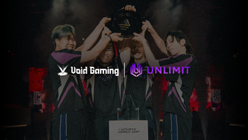 Void Gaming、Apex Legends世界王者「UNLIMIT」とスポンサー契約を締結