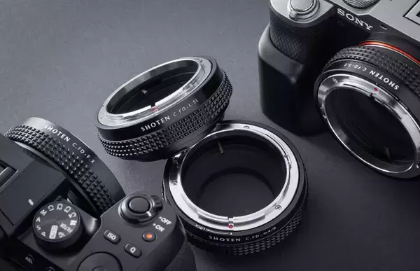 「SHOTEN：キヤノンFDレンズをミラーレス一眼で使用するためのマウントアダプター 4種 発売」の画像