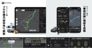 『カーナビタイム』 タブレット版をリニューアル地図上での直感的なルート編集と「乗務記録」機能でプロドライバーを支援
