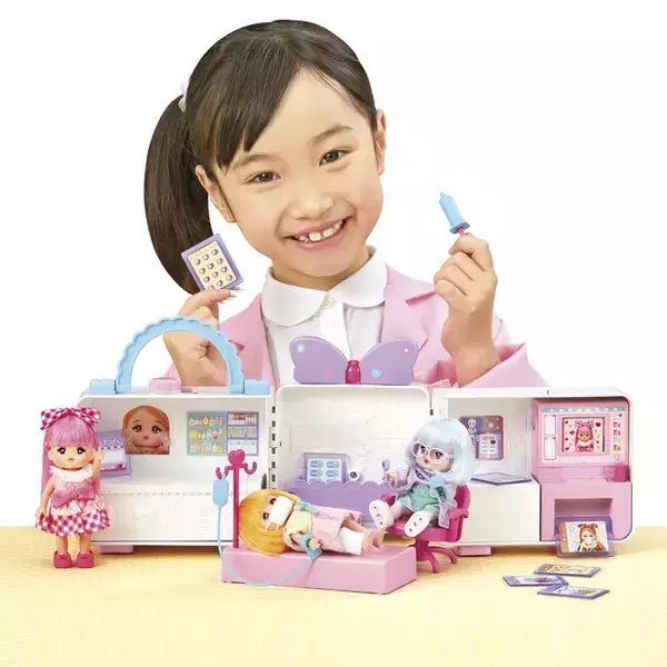 ポケットメルちゃんに広げて遊べるクリニックが新登場！
