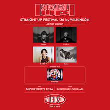 ウィルキンソンが開催する完全招待制の夏フェス「STRAIGHT UP FESTIVAL ’26 by WILKINSON」本日からチケット一般先行受付が開始！